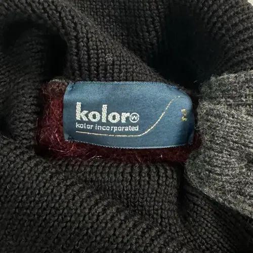 Kolor 컬러 언발란스 니트 8