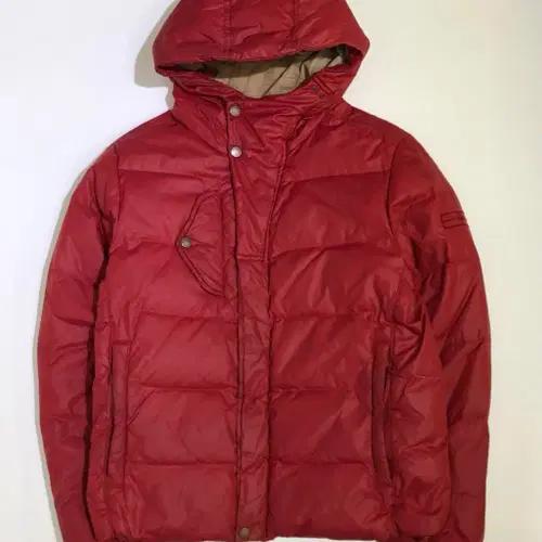 Stone island 스톤아일랜드 레드 후드 다운 2