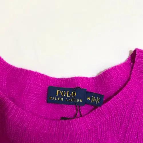 polo 폴로랄프로렌 퍼플 울 케이블 니트 5