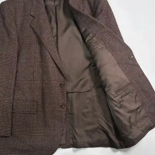 90s 폴로 하운드 체크 울 블레이저 자켓 5