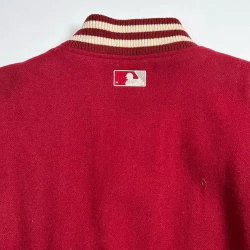 MLB 양키즈 울/레더 바시티 자켓 8