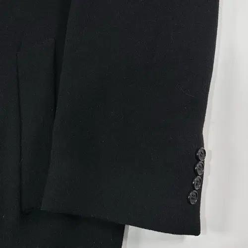 폴로 랄프로렌 블랙 울 싱글 코트 5