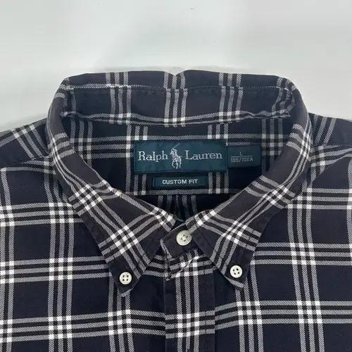 폴로 랄프로렌 블랙 체크 셔츠 6