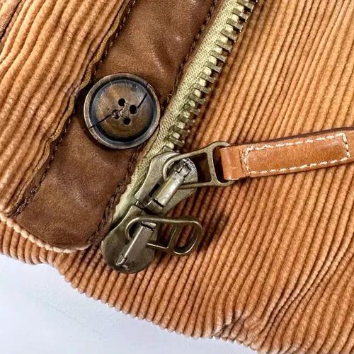 폴로 코듀로이 레더 다운 베스트 5
