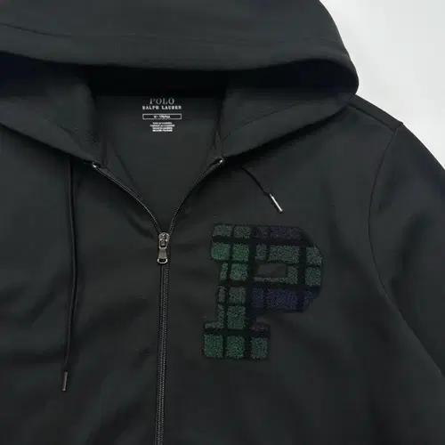 폴로 p로고 레터맨 후드 집업 5