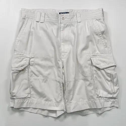 폴로 화이트 카고 숏츠 2