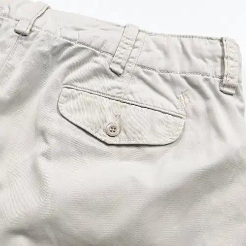 폴로 논 프론트 화이트 치노 숏츠 6