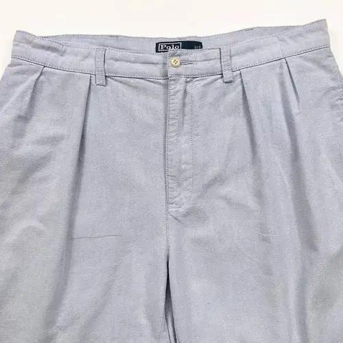 폴로 투턱 블루 치노 숏츠 4