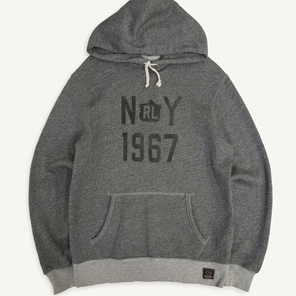 폴로 NY 그레이 후드티 1
