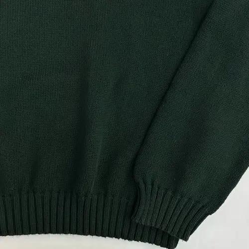 폴로 그린 코튼 스웨터 3