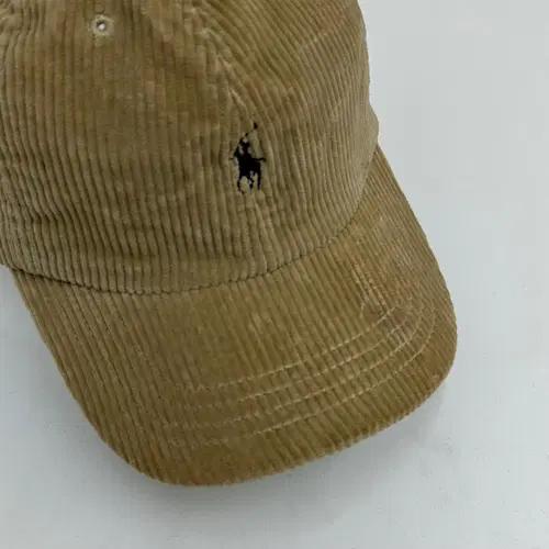 폴로 베이지 코듀로이 볼캡 4
