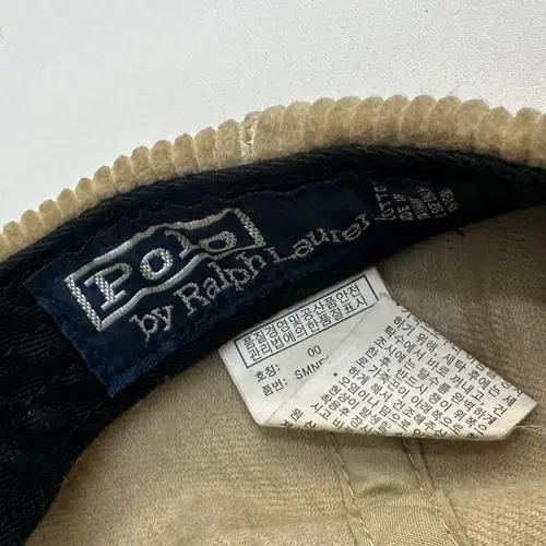 폴로 베이지 코듀로이 볼캡 7