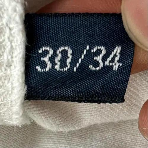 폴로 화이트 퍼티그 팬츠 5