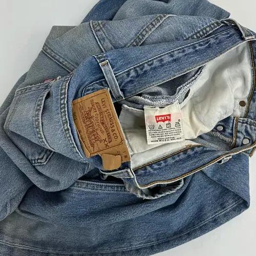 리바이스 501 라이트블루 데님 팬츠 10