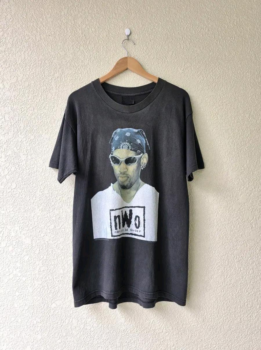 1997 오리지널빈티지 데니스로드맨 nWo 티셔츠 2