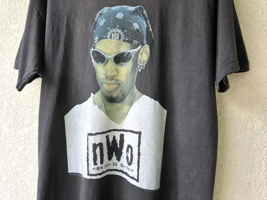 1997 오리지널빈티지 데니스로드맨 nWo 티셔츠 4