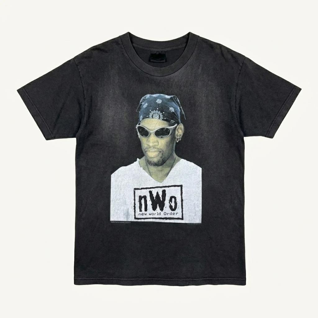 1997 오리지널빈티지 데니스로드맨 nWo 티셔츠 1