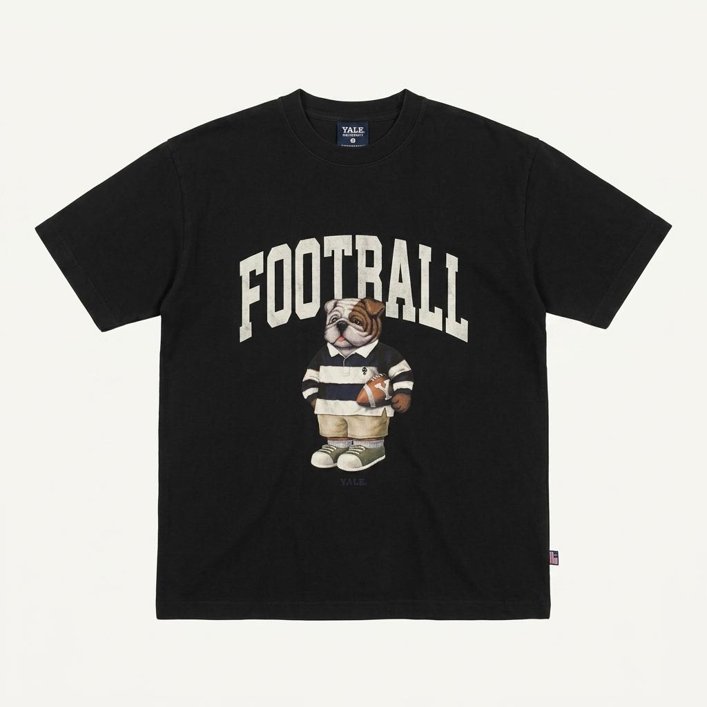 YALE 풋볼 티셔츠(M) 1