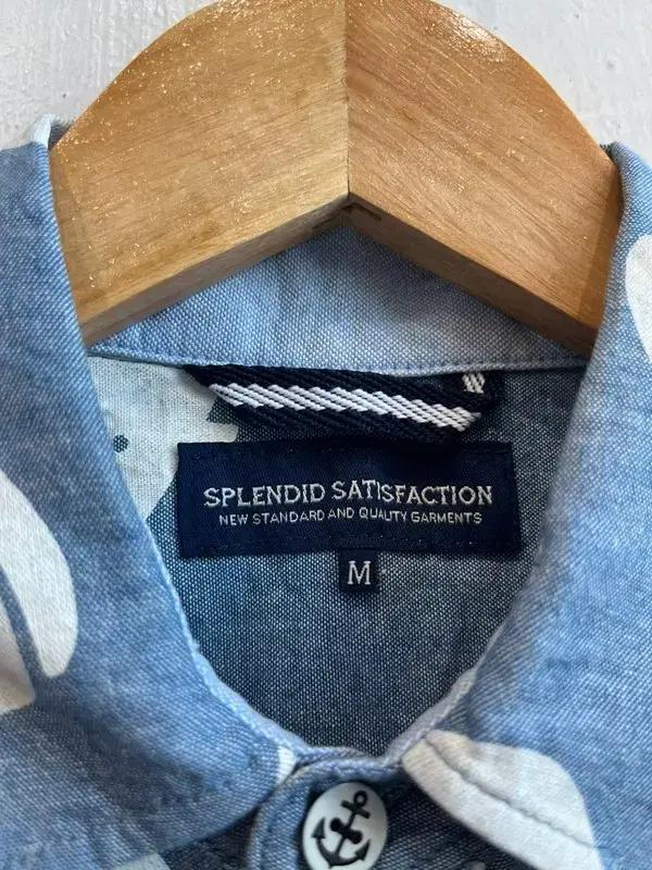 splendid satisfaction 고래 반팔 셔츠 미사용품 6