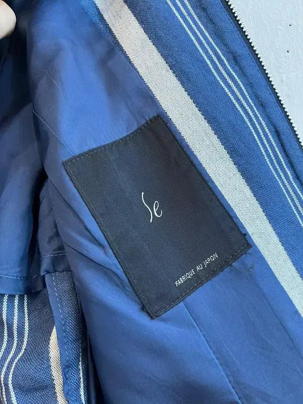 Se 린넨 집업 자켓 우먼즈 Made in JAPAN 7