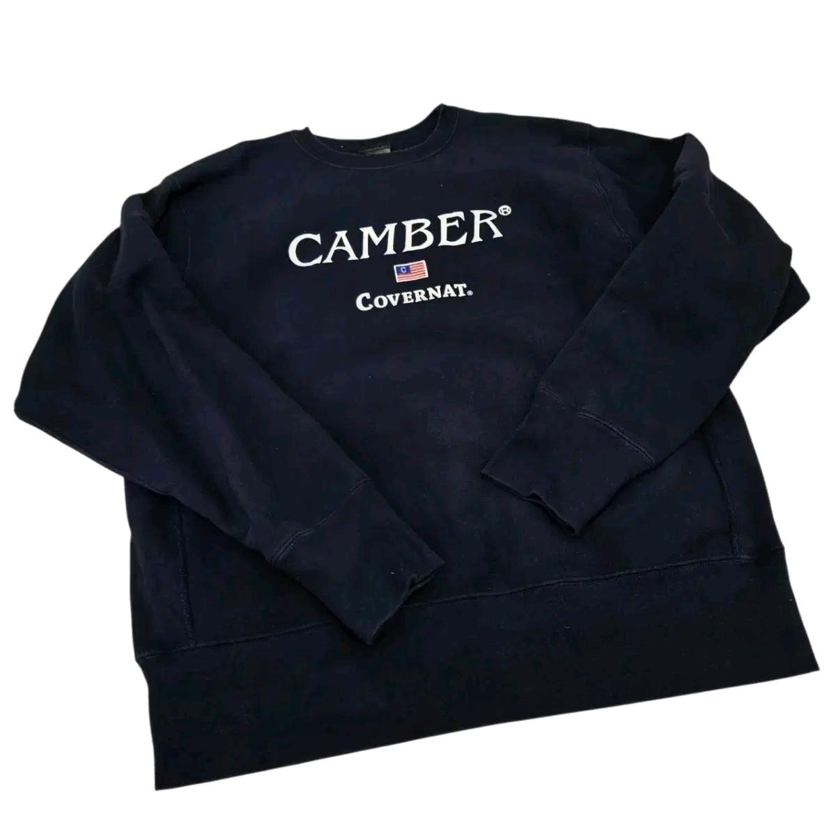 Camber 캠버 x 커버낫 빈티지 빅로고 스윗 맨투맨 4