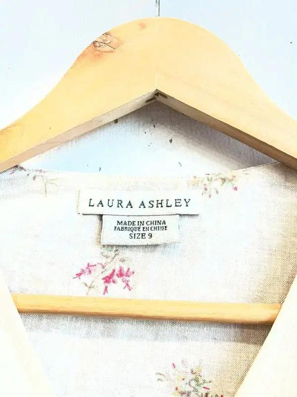 LAURA ASHLEY 로라 애슐리 퓨어린넨 플라워 원피스 4