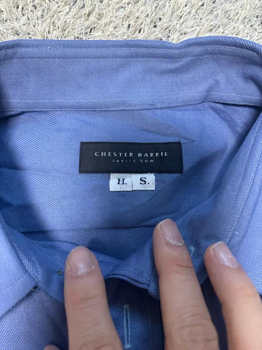 일본판 울 CHESTER BARRIE 셔츠 사이즈 100 5