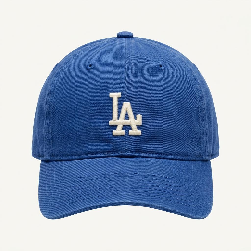 MLB LA다저스 자수 로고 볼캡 블루 1