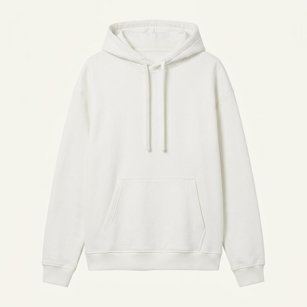 ZARA 화이트 후드티 XL 1