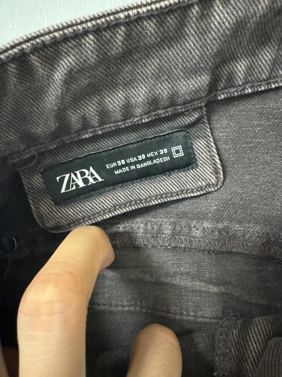 ZARA 와이드 데님 팬츠 USA 30 4