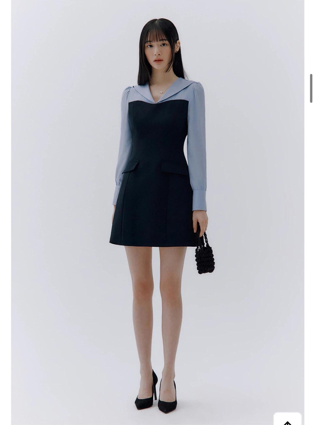 이바나헬싱키 원피스 Aella block mini dress 4