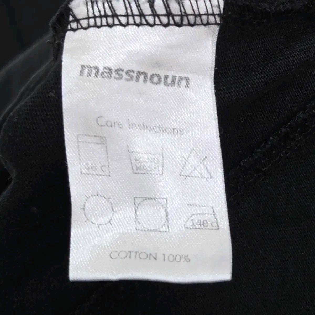 Massnoun 매스노운 X 크로스 인시전 반팔티 6