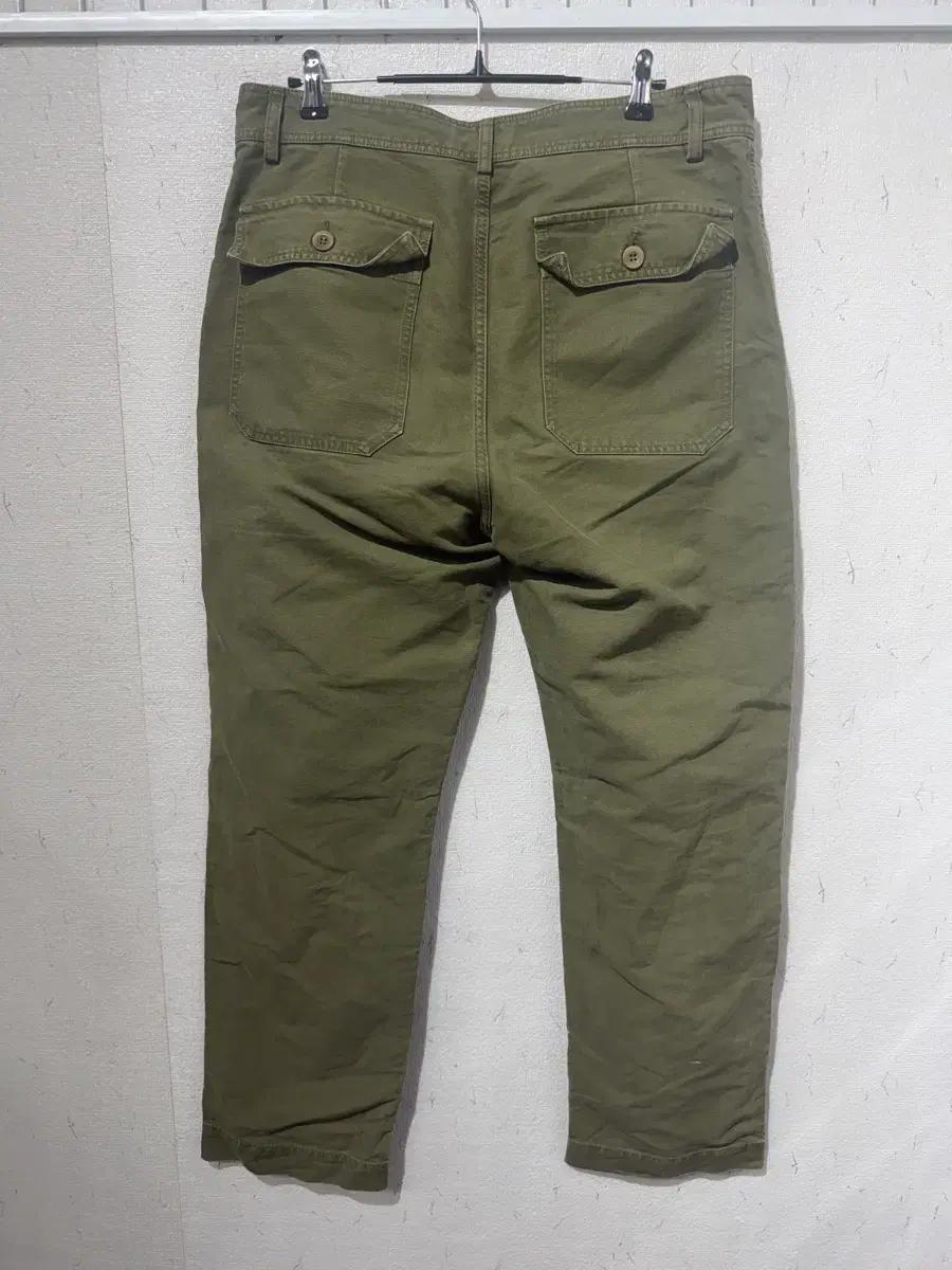 East Harbour Surplus 카키색 면바지 6