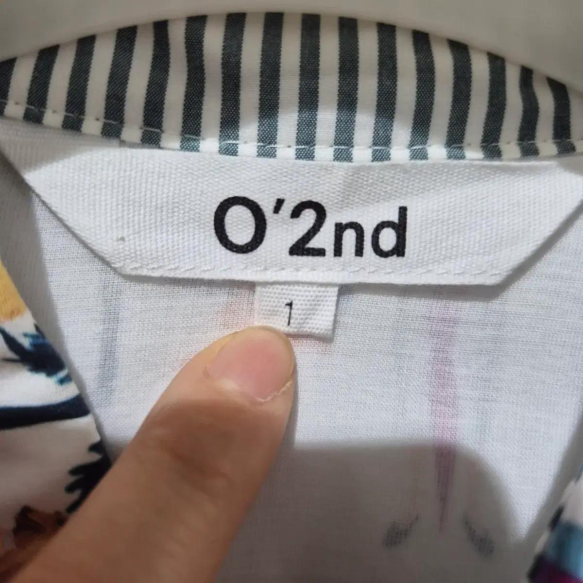 오즈세컨 패턴 셔츠 3