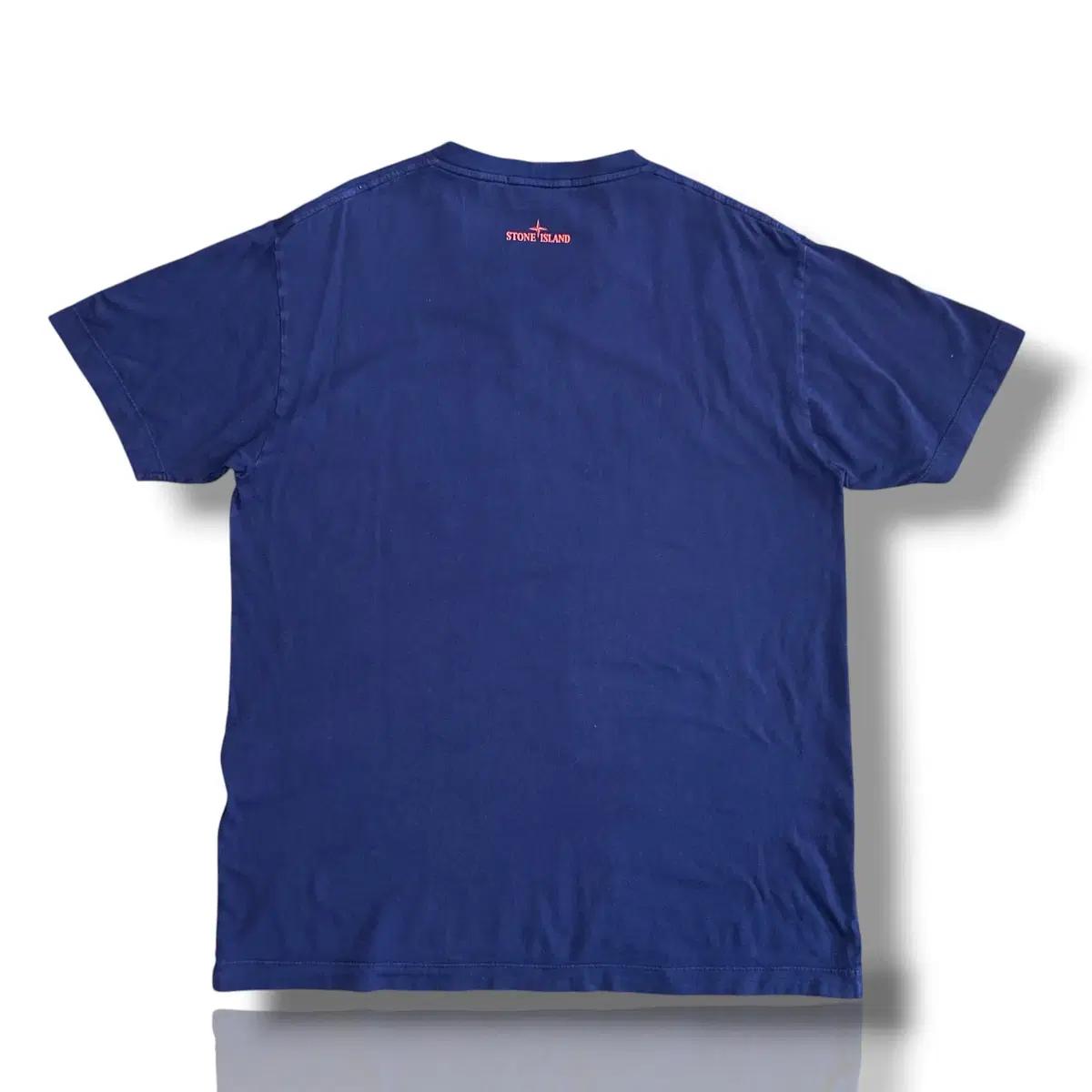 스톤아일랜드 정품인증 19SS XL 나침반 컴파스 로고 반팔 네이비 3