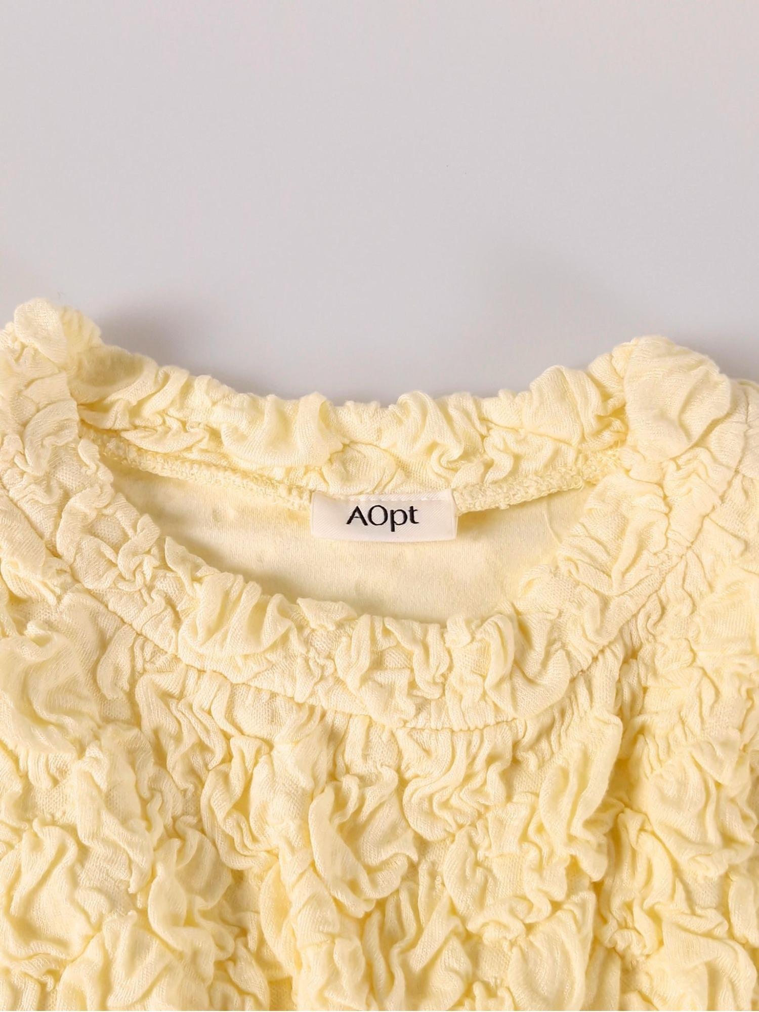 AOpt 아옵트 윙클 반팔 티셔츠 [PA047] 4