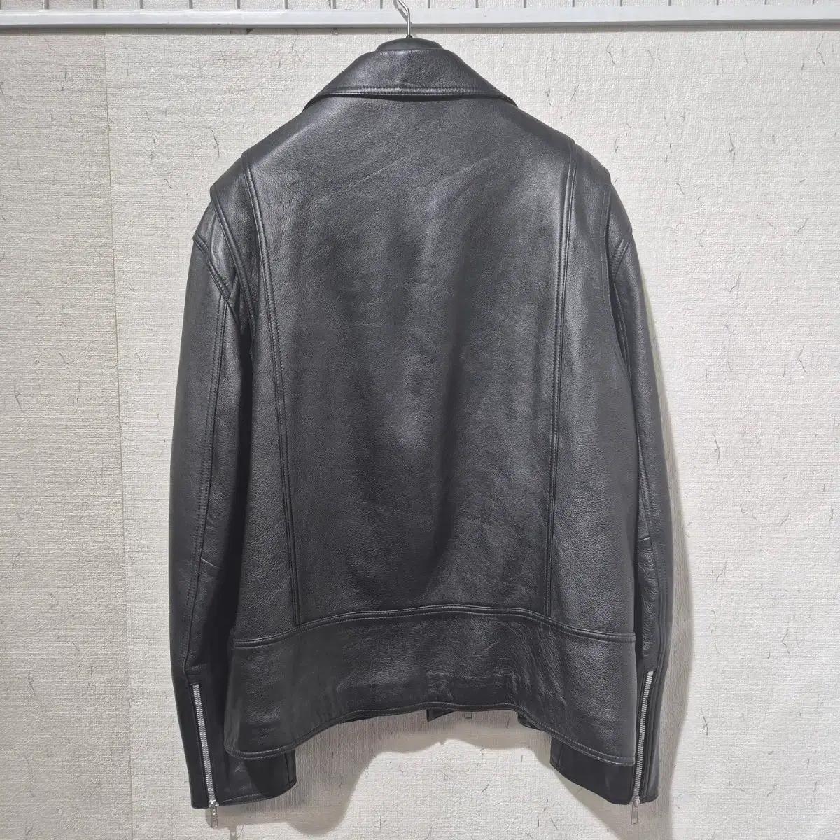 도프제이슨  블랙 가죽 라이더 자켓 10