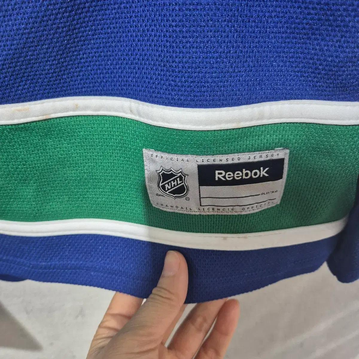 리복 밴쿠버 Canucks 아이스하키 저지 4