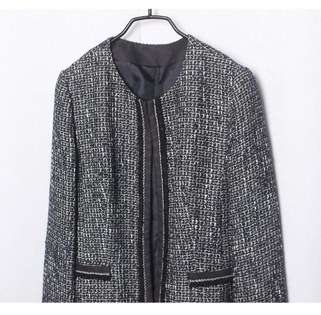 COMME CA ISM Tweed Jacket 4