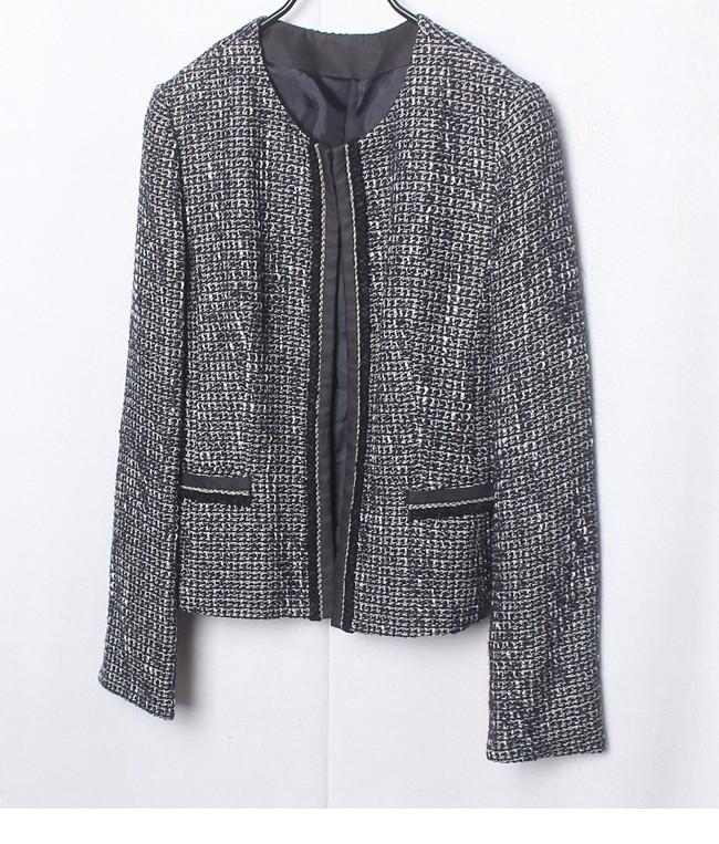COMME CA ISM Tweed Jacket 3