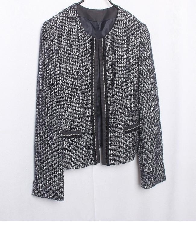COMME CA ISM Tweed Jacket 6