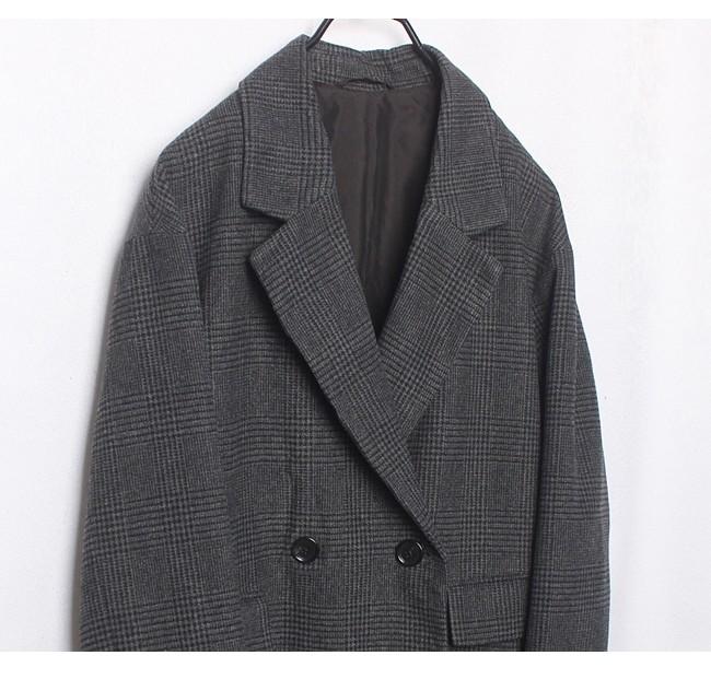 GU Check Double Jacket(미사용품) 4