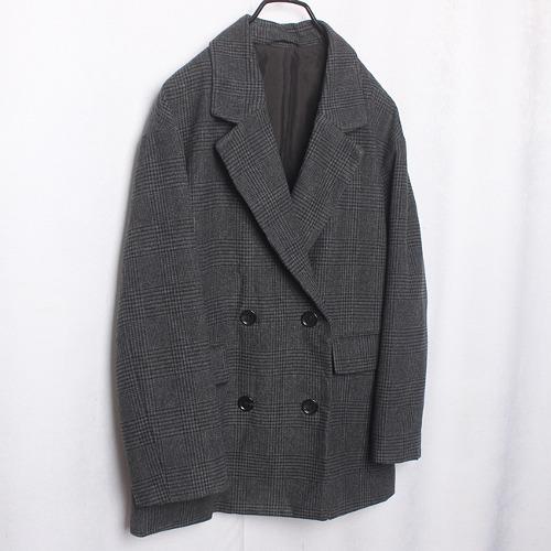 GU Check Double Jacket(미사용품) 2