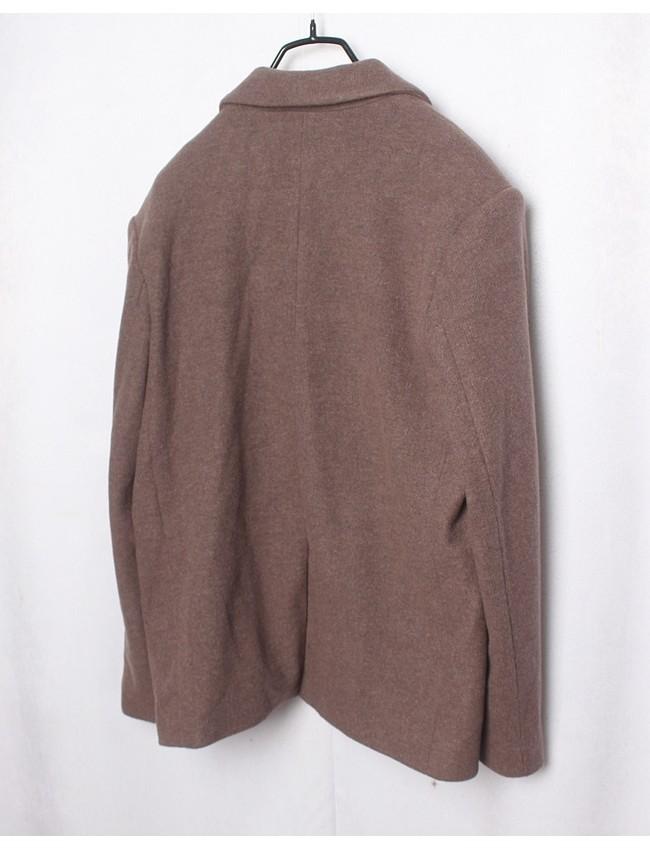 GRL Brown Tone Wool Double Jacket 9