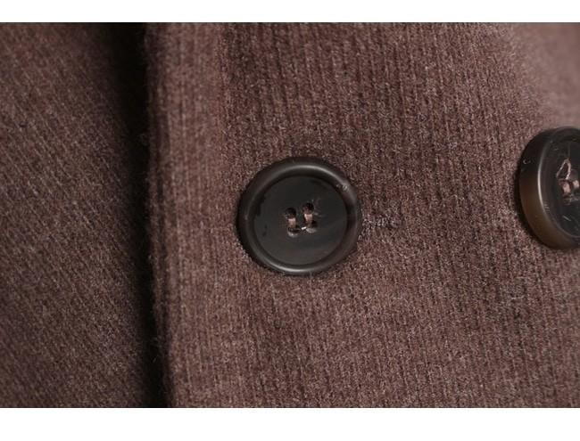 GRL Brown Tone Wool Double Jacket 8