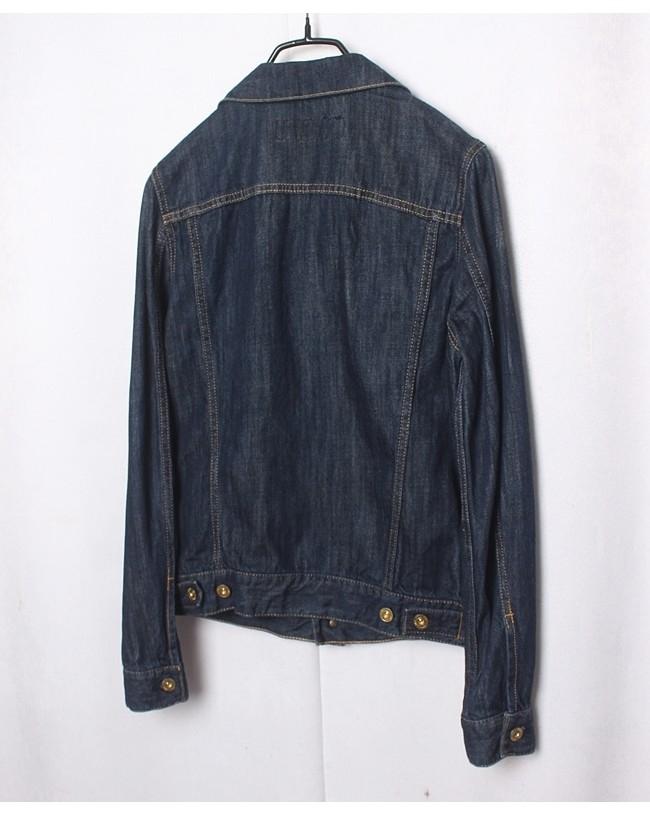 JOURNAL STANDARD Indigo Denim Trucker Jacket 10