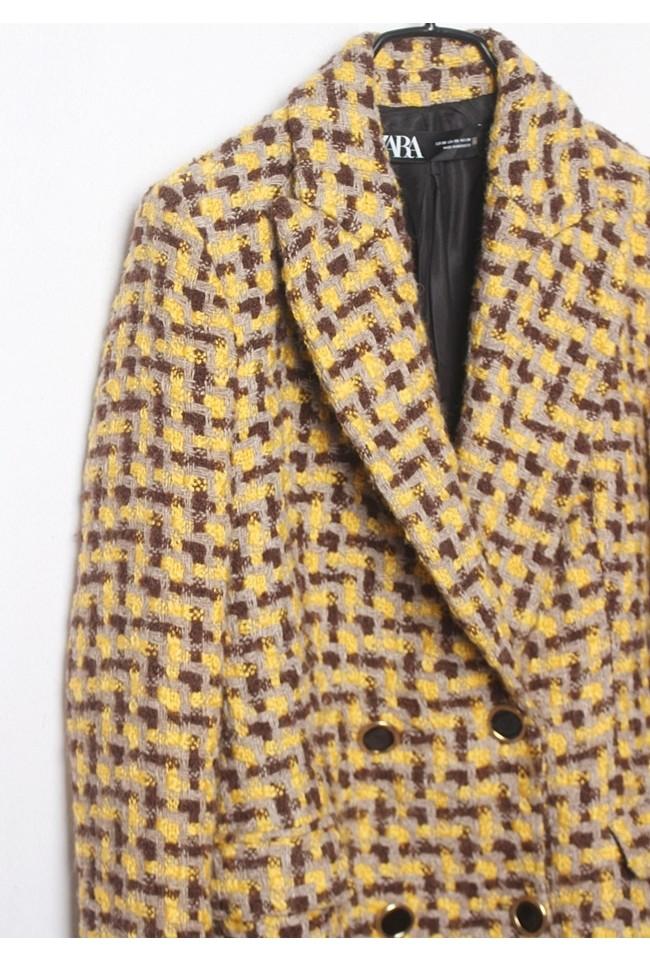 ZARA Wool Tweed Jacket 6