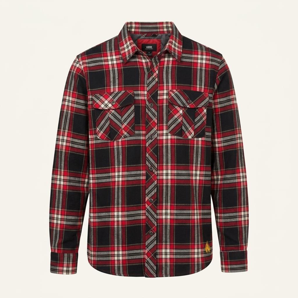 VANS Quilted Check Shirts Outer 1