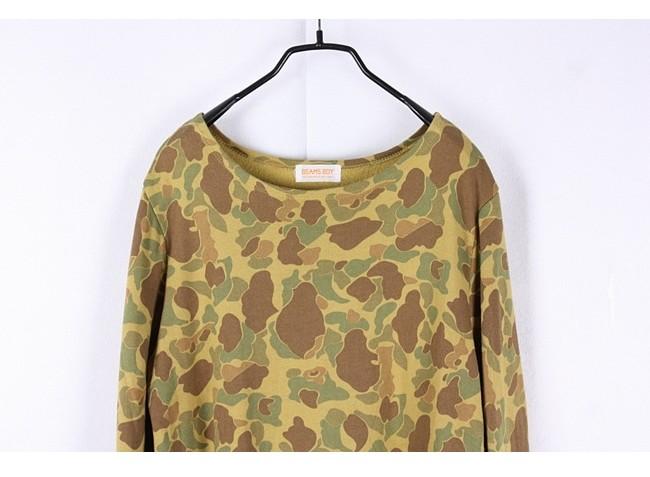 BEAMS BOY Camouflage Cotton Ops 5