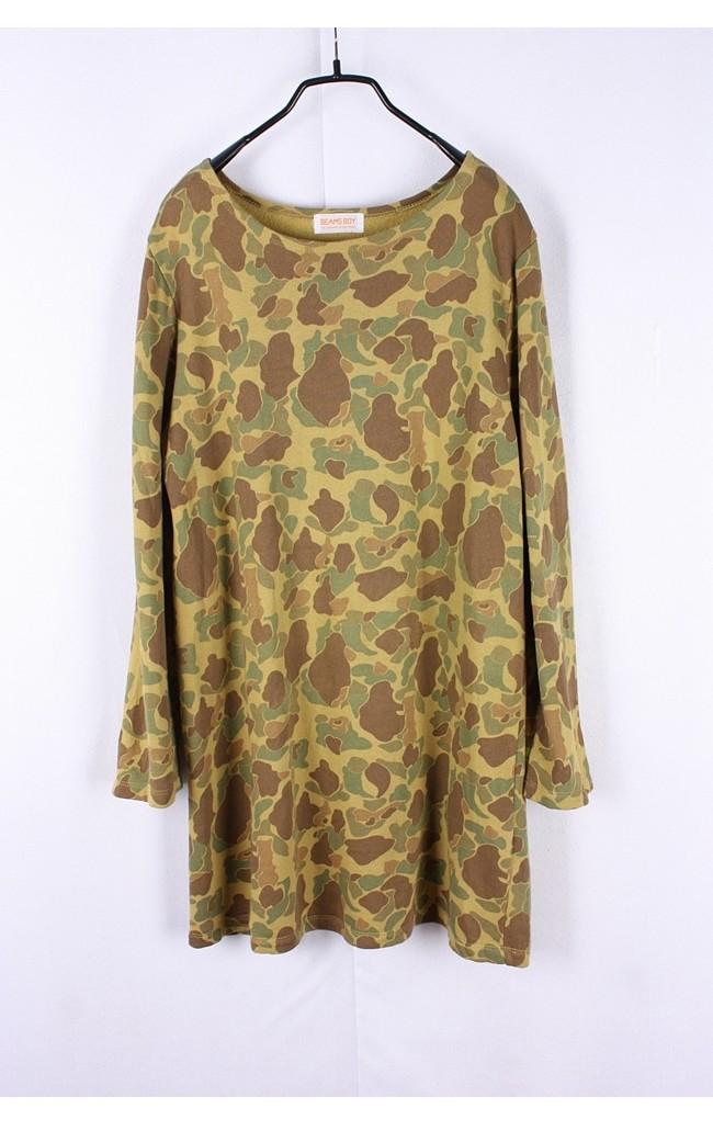 BEAMS BOY Camouflage Cotton Ops 4